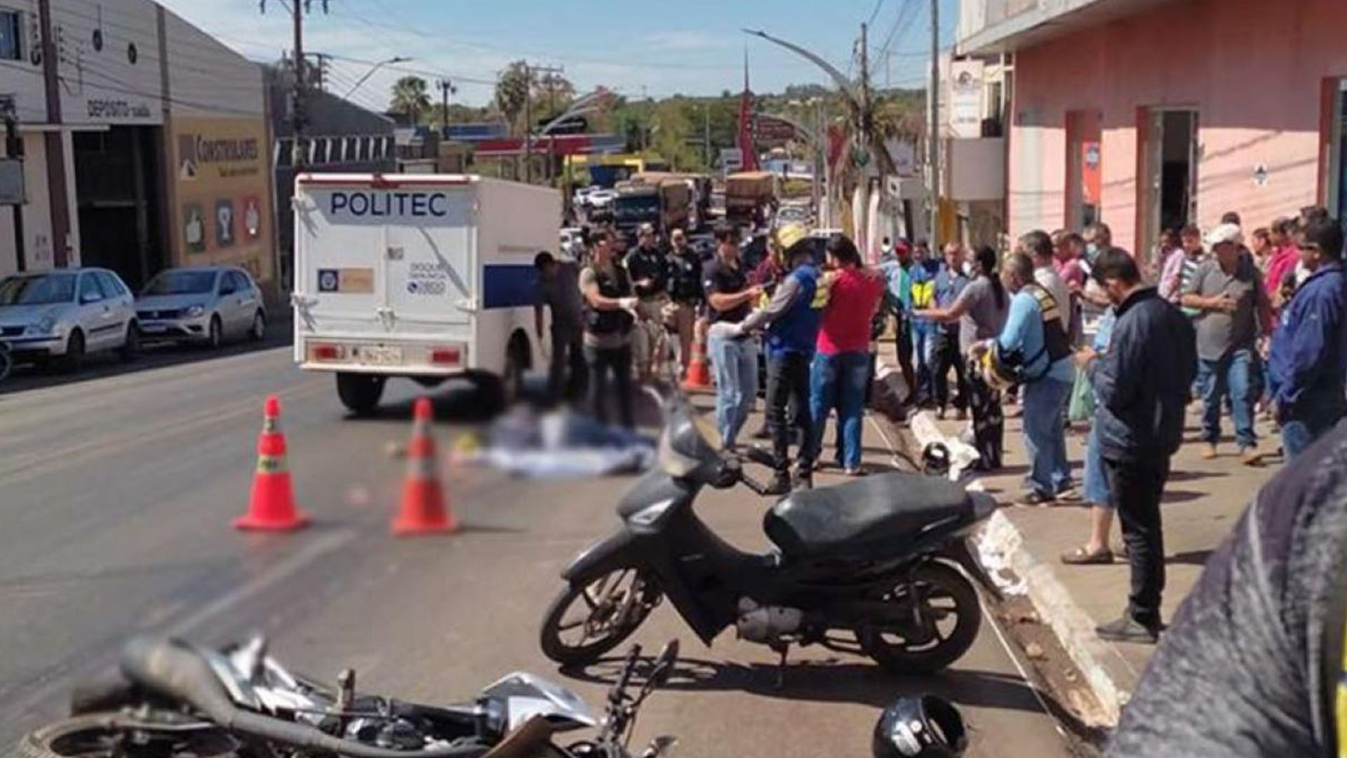 Mototaxista Tem Cabe A Esmagada Por Caminh O Em Acidente De Tr Nsito