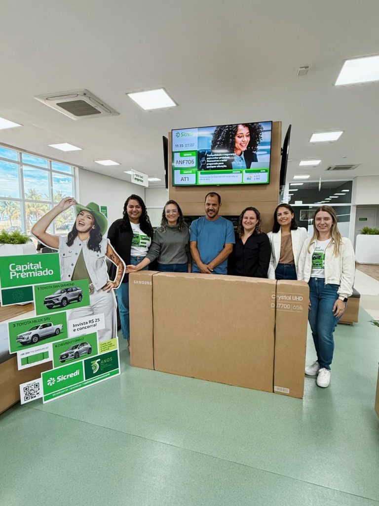 ASSOCIADO DO NOVO DIAMANTINO É PREMIADO COM TV DE 65’’ NA CAMPANHA CAPITAL PREMIADO DO SICREDI