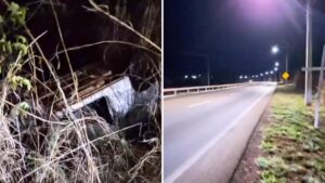 ACIDENTE NA SERRA ENTRE DIAMANTINO E NOVO DIAMANTINO