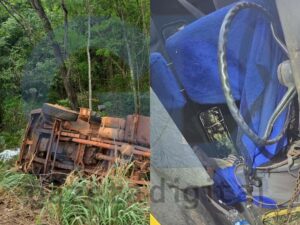 JOVEM PULA DE CAMINHÃO PARA SE SALVAR DE ACIDENTE E MORRE COM FERIMENTOS GRAVES EM MT