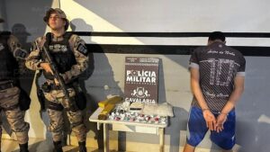 AÇÃO DA CAVALARIA TERMINA COM APREENSÃO DE MACONHA E DETENÇÃO DE ADOLESCENTE EM NOVA MUTUM/MT