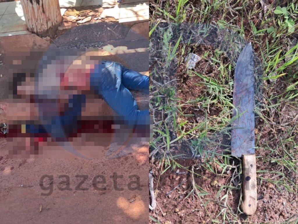 HOMEM É MORTO A FACADAS PERTO DE BAR EM NOVA MARINGÁ/MT
