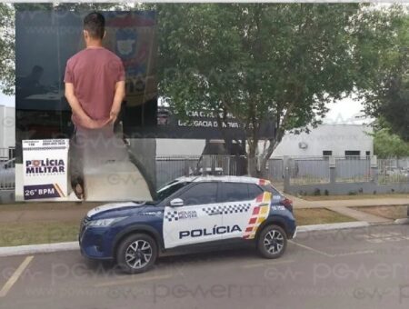 HOMEM É PRESO APÓS AGREDIR COMPANHEIRA EM NOVA MUTUM/MT