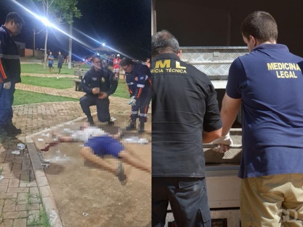 JOVEM DE 22 ANOS É ASSASSINADO NO MEIO DE PRAÇA EM MT