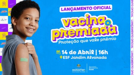 PREFEITURA DE DIAMANTINO CONVIDA POPULAÇÃO PARA LANÇAMENTO OFICIAL DO PROJETO “VACINA PREMIADA”