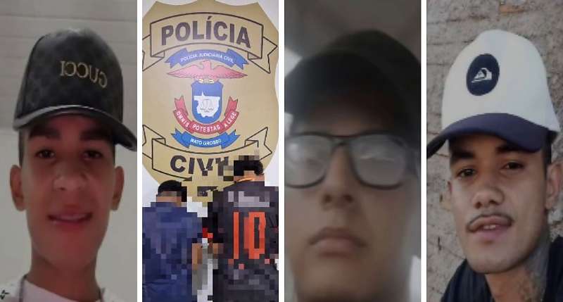 TRÊS JOVENS QUE SUMIRAM SÃO ENCONTRADOS MORTOS EM MT E DUPLA É PRESA